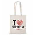 Saco de Tecido I Love Portugal