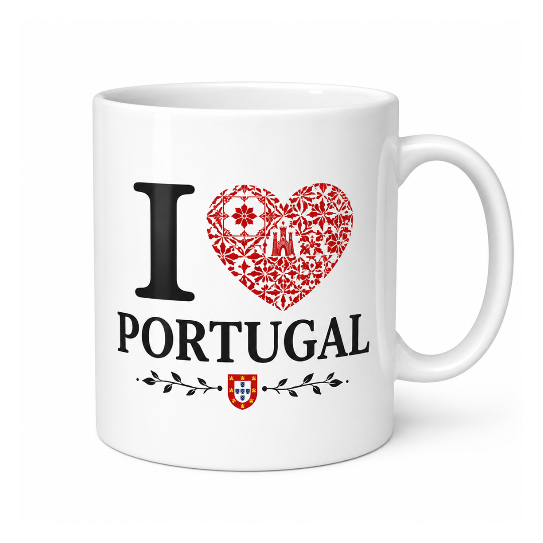 Caneca I Love Portugal