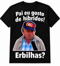T shirt Pai eu gosto de híbridos!