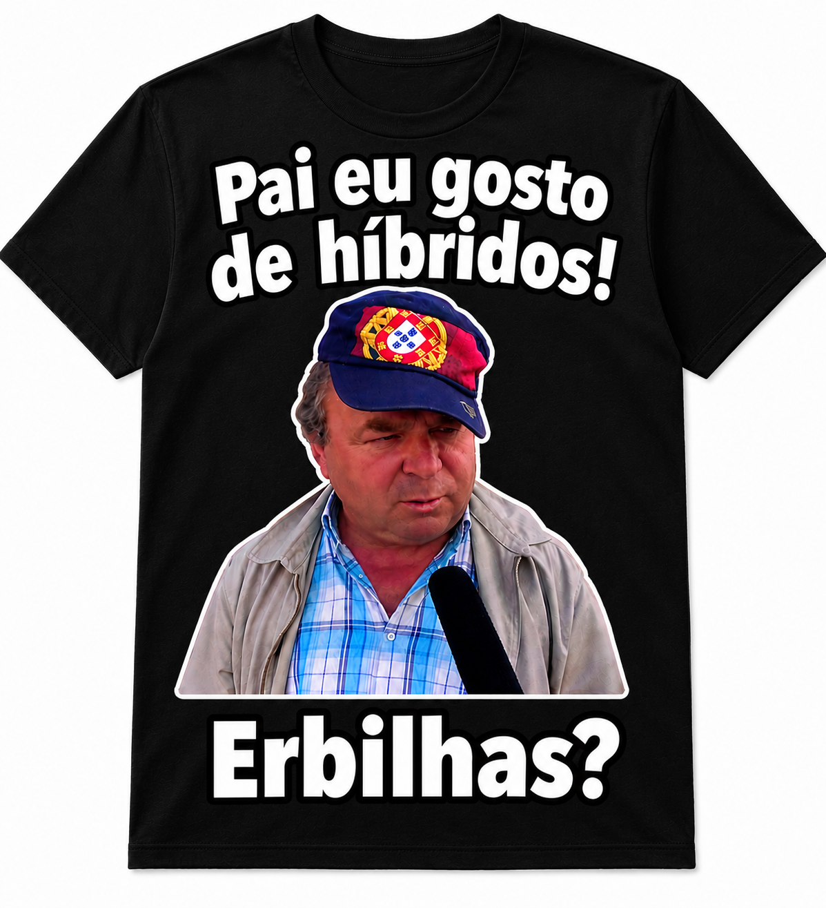 T shirt Pai eu gosto de híbridos!