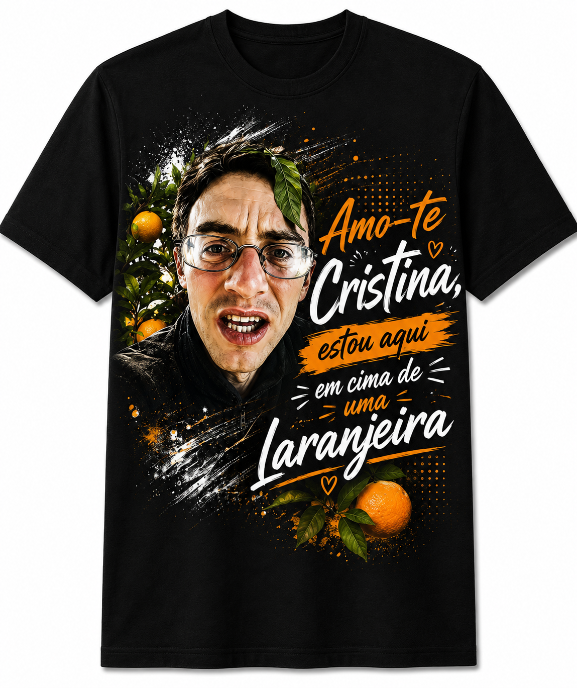 T shirt Amo-te Cristina